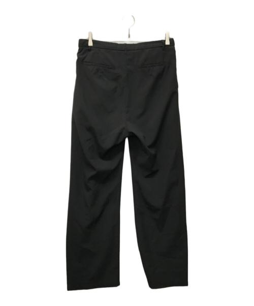 MANDO（マンドー）MANDO (マンドー) ポリエステルスラックスパンツ ブラック サイズ:SIZE Mの古着・服飾アイテム