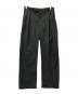 MANDO（マンドー）の古着「ポリエステルスラックスパンツ」｜ブラック