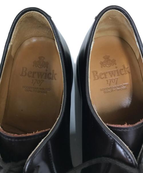 berwick（バーウィック）berwick (バーウィック) レースアップシューズ ブラウン サイズ:5.5の古着・服飾アイテム