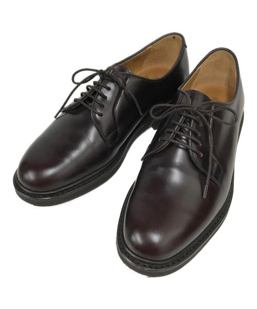 berwick（バーウィック）berwick (バーウィック) レースアップシューズ ブラウン サイズ:5.5の古着・服飾アイテム
