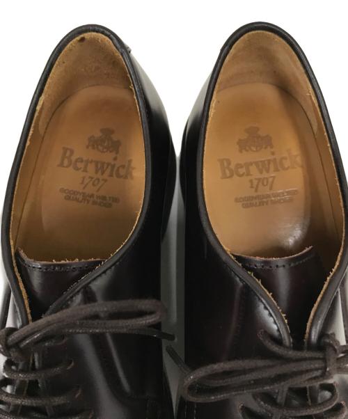 berwick（バーウィック）berwick (バーウィック) レースアップシューズ ブラウン サイズ:5.5の古着・服飾アイテム