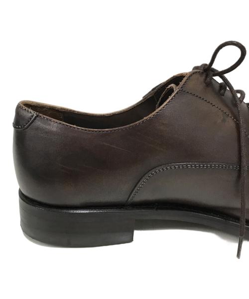 berwick（バーウィック）berwick (バーウィック) ストレートチップシューズ ブラウン サイズ:6.5の古着・服飾アイテム