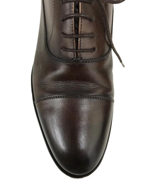 berwick（バーウィック）berwick (バーウィック) ストレートチップシューズ ブラウン サイズ:6.5の古着・服飾アイテム