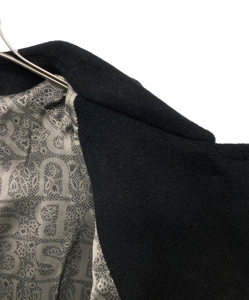 Burberry's（バーバリー）Burberry's (バーバリーズ) カシミヤ混コート ブラック サイズ:9ARの古着・服飾アイテム