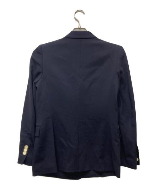 ebure（エブール）EBURE (エブール) メタルボタンダブルジャケット ネイビー サイズ:36の古着・服飾アイテム