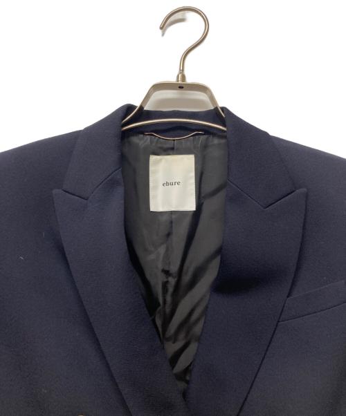 ebure（エブール）EBURE (エブール) メタルボタンダブルジャケット ネイビー サイズ:36の古着・服飾アイテム