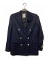 EBURE（エブール）の古着「メタルボタンダブルジャケット」｜ネイビー