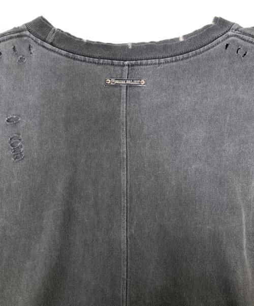PRANK PROJECT（プランクプロジェクト）PRANK PROJECT (プランクプロジェクト) Damage Pigment T-Shirt グレー サイズ:FREEの古着・服飾アイテム