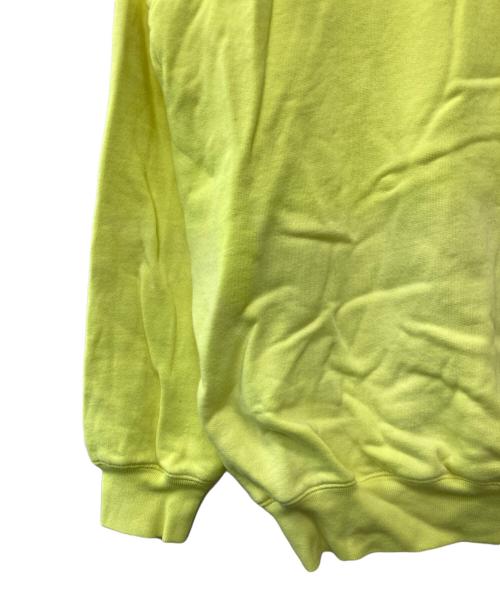 BALENCIAGA（バレンシアガ）BALENCIAGA (バレンシアガ) キャンペーンロゴ プルオーバー パーカー イエロー サイズ:Sの古着・服飾アイテム