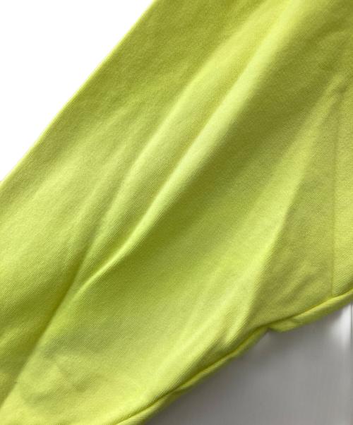 BALENCIAGA（バレンシアガ）BALENCIAGA (バレンシアガ) キャンペーンロゴ プルオーバー パーカー イエロー サイズ:Sの古着・服飾アイテム