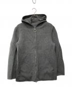 Acne studiosアクネ ストゥディオス）の古着「Maua Cashmere Hooded Jacket」｜グレー
