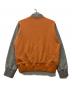 LOOPWHEELER (ループウィラー) ウールスタジャン オレンジ×グレー サイズ:Ｓ：13000円