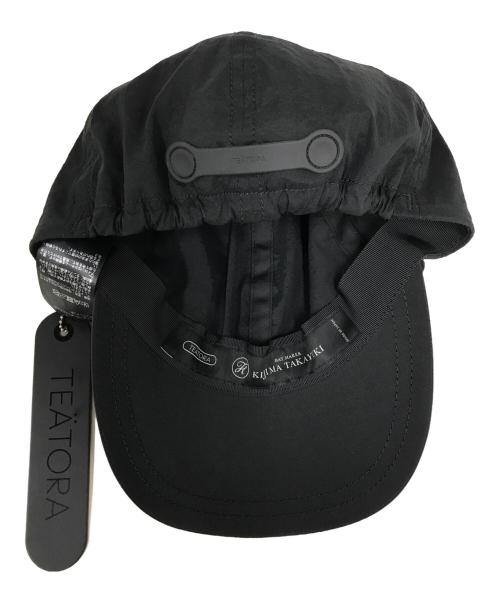 teatora（テアトラ）TEATORA (テアトラ) KIJIMA TAKAYUKI (キジマタカユキ) コラボキャップ ブラック サイズ:Freeの古着・服飾アイテム