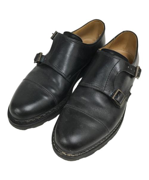 PARABOOT（パラブーツ）PARABOOT (パラブーツ) モンクストラップシューズ ブラック サイズ:SIZE 7の古着・服飾アイテム