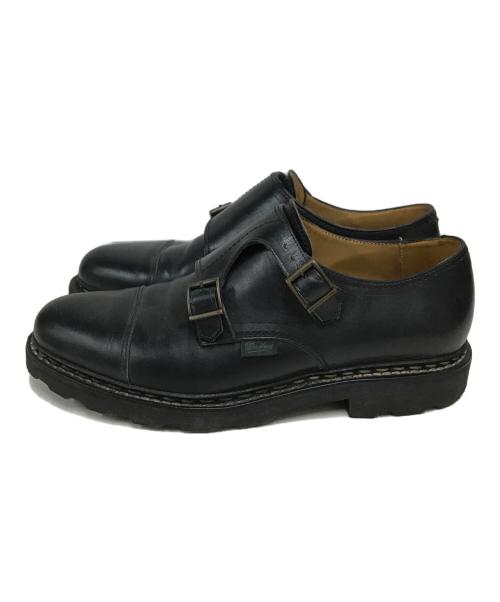 PARABOOT（パラブーツ）PARABOOT (パラブーツ) モンクストラップシューズ ブラック サイズ:SIZE 7の古着・服飾アイテム