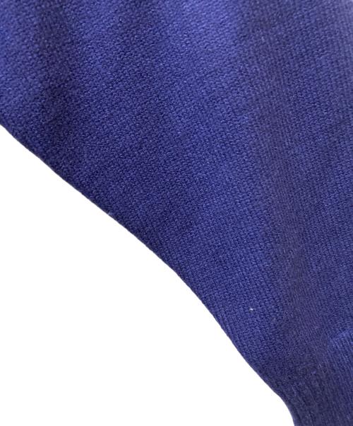 AMI Alexandre Mattiussi（アミアレクサンドルマテュッシ）AMI Alexandre Mattiussi (アミアレクサンドルマテュッシ) ロゴクルーネックセーター ブルー サイズ:Mの古着・服飾アイテム