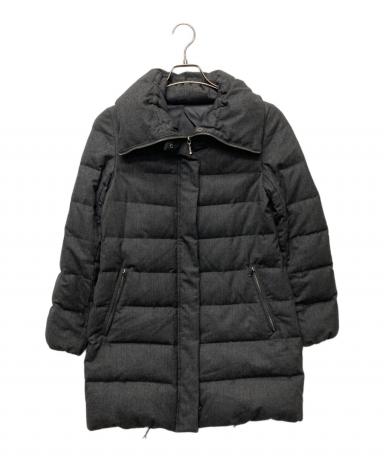 アナイ ANAYI ダウンコート コート ダウンジャケット グレー 38 ANAYI（アナイ） ダウンコート 38 グレー レディース : ZOZOTOWN Yahoo