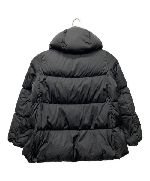 ANAYI（アナイ）ANAYI (アナイ) ソロサテンAラインダウンコート ブラック サイズ:36の古着・服飾アイテム