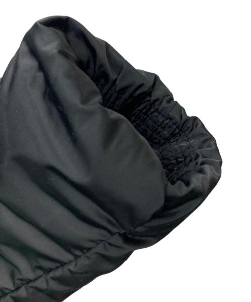 ANAYI（アナイ）ANAYI (アナイ) ソロサテンAラインダウンコート ブラック サイズ:36の古着・服飾アイテム