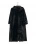 中古・古着 Ameri (アメリ) HOOD REVERSIBLE FAKE FUR COAT ブラック サイズ:M：12000円