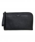 PELLE MORBIDAペッレモルビダ）の古着「クラッチバッグ」｜ブラック