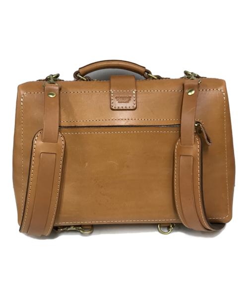 Herz（ヘルツ）Herz (ヘルツ) ソフトダレス・3wayバッグ ベージュの古着・服飾アイテム