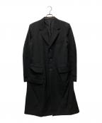 REGULATION Yohji Yamamotoレギュレーションヨウジヤマモト）の古着「Re ARMY GABARDINE S-DR .JKT/20AW」｜ブラック