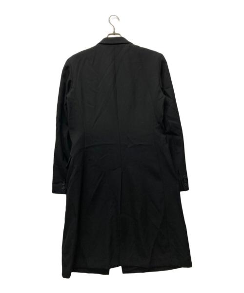 REGULATION Yohji Yamamoto（レギュレーションヨウジヤマモト）REGULATION Yohji Yamamoto (レギュレーションヨウジヤマモト) Re ARMY GABARDINE S-DR .JKT/20AW ブラック サイズ:3の古着・服飾アイテム