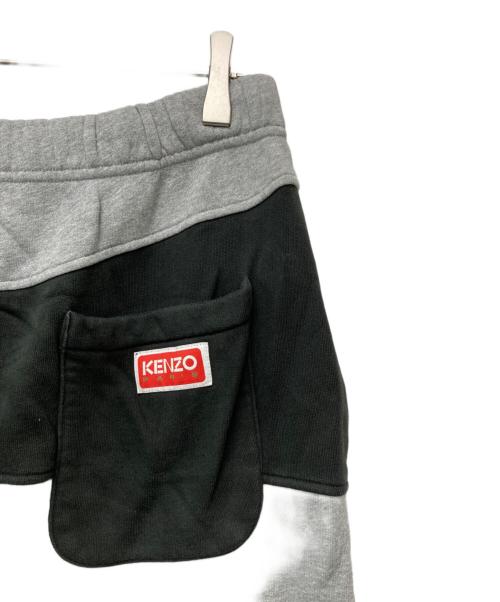 KENZO（ケンゾー）KENZO (ケンゾー) DAZZLE STRIPE JOG PANTS グレー サイズ:Mの古着・服飾アイテム