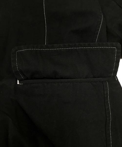 COMME des GARCONS HOMME（コムデギャルソン オム）COMME des GARCONS HOMME (コムデギャルソン オム) 03SSフラワーペイントテーラードジャケット/CUBA期 ブラック サイズ:Mの古着・服飾アイテム