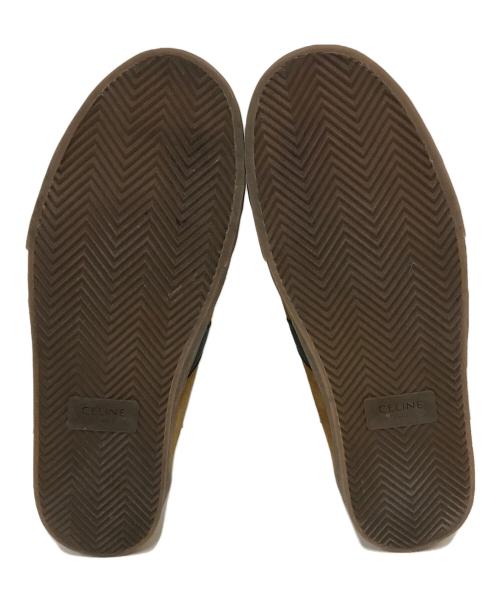 CELINE（セリーヌ）CELINE (セリーヌ) TRIOMPHEスウェードローカットスニーカー ブラウン サイズ:44の古着・服飾アイテム