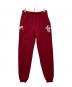 WIND AND SEA（ウィンダンシー）の古着「コラボスウェットパンツ」｜レッド