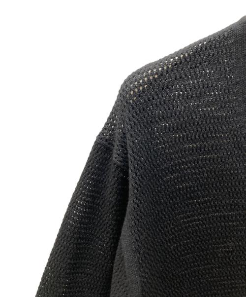 BATONER（バトナ―）BATONER (バトナ―) SUMMER KNIT V NECK CARDIGAN グレー サイズ:2の古着・服飾アイテム