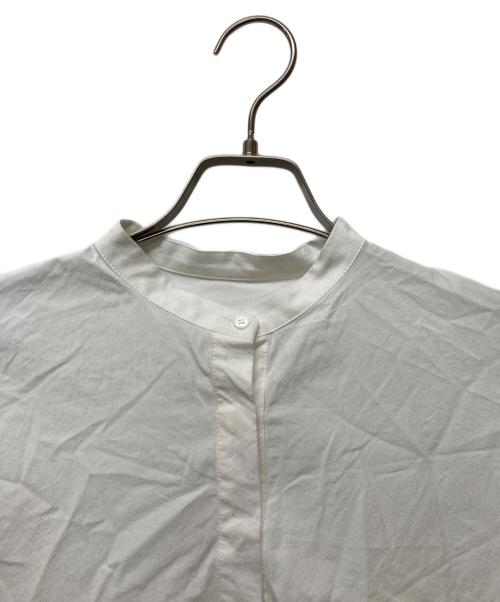 LOISIR（ロワズィール）LOISIR (ロワズィール) グランジコットンブロードペプラムブラウス ホワイト サイズ:-の古着・服飾アイテム