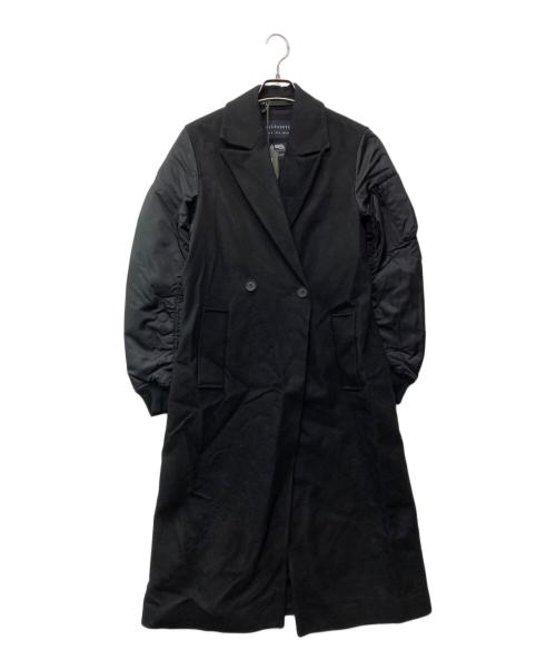 ALL SAINTS（オールセインツ）ALL SAINTS (オールセインツ) Paulah Coat ブラック サイズ:UK8 未使用品の古着・服飾アイテム