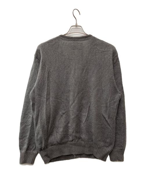 WACKO MARIA（ワコマリア）WACKO MARIA (ワコマリア) MOHAIR KNIT CARDIGAN グレー サイズ:Mの古着・服飾アイテム