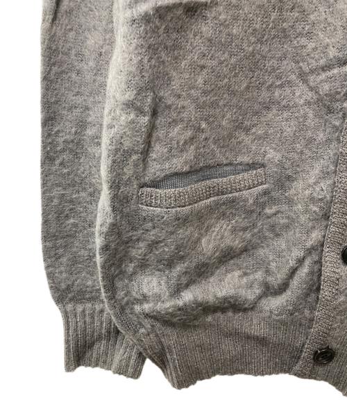 WACKO MARIA（ワコマリア）WACKO MARIA (ワコマリア) MOHAIR KNIT CARDIGAN グレー サイズ:Mの古着・服飾アイテム