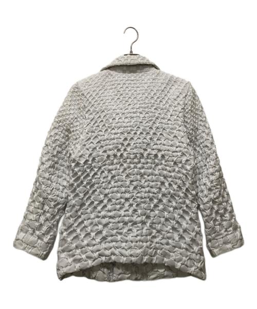 ISSEY MIYAKE（イッセイミヤケ）ISSEY MIYAKE (イッセイミヤケ) 3Dハーフコート グレー サイズ:2の古着・服飾アイテム