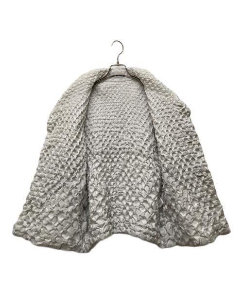 ISSEY MIYAKE（イッセイミヤケ）ISSEY MIYAKE (イッセイミヤケ) 3Dハーフコート グレー サイズ:2の古着・服飾アイテム