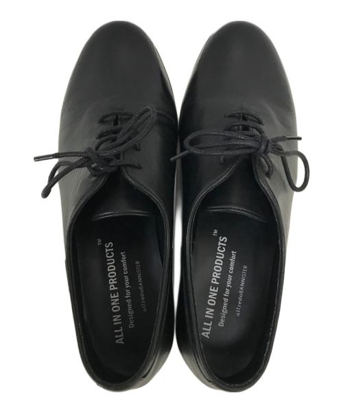 Alfredo BANNISTER（アルフレッドバニスター）alfredo BANNISTER (アルフレッドバニスター) ホールカットシューズ ブラック サイズ:39の古着・服飾アイテム