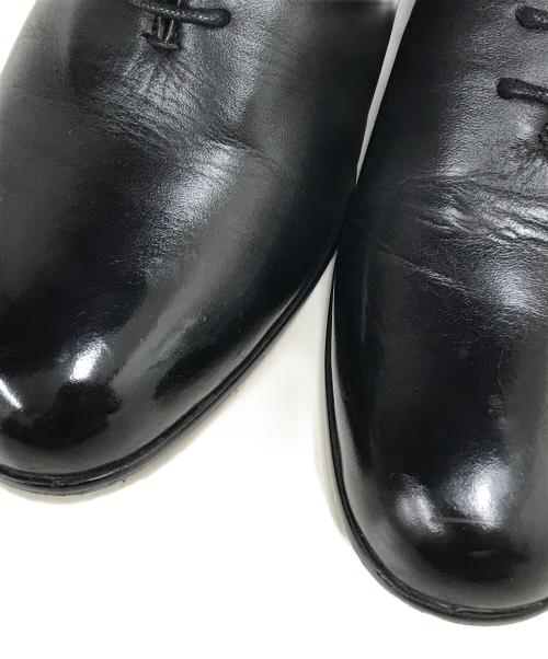 Alfredo BANNISTER（アルフレッドバニスター）alfredo BANNISTER (アルフレッドバニスター) ホールカットシューズ ブラック サイズ:39の古着・服飾アイテム