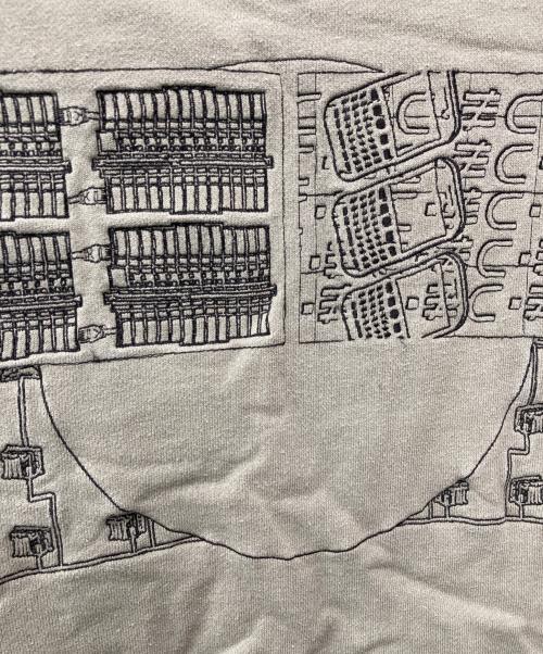 C.E（シーイー）C.E (シーイー) NOT IDENTICAL TO CREW NECK オリーブ サイズ:XLの古着・服飾アイテム