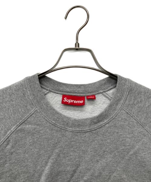 SUPREME（シュプリーム）Supreme (シュプリーム) 24SS Small Box Raglan Crewneck グレー サイズ:LARGEの古着・服飾アイテム