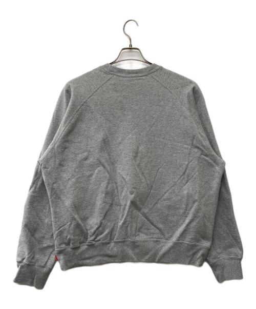 SUPREME（シュプリーム）Supreme (シュプリーム) 24SS Small Box Raglan Crewneck グレー サイズ:LARGEの古着・服飾アイテム