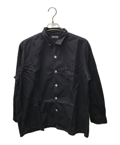 COMME des GARCONS HOMME（コムデギャルソン オム）COMME des GARCONS HOMME (コムデギャルソン オム) ステッチシャツ ネイビー サイズ:FREEの古着・服飾アイテム