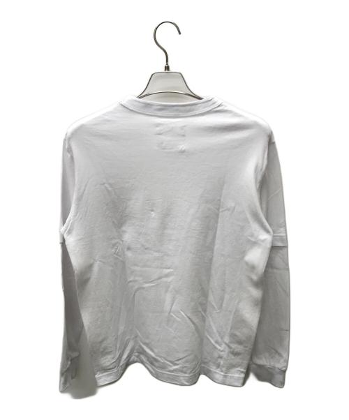 sacai（サカイ）sacai (サカイ) Carhartt WIP (カーハート ワークインプログレス) L/S T-Shirt ホワイト サイズ:2の古着・服飾アイテム