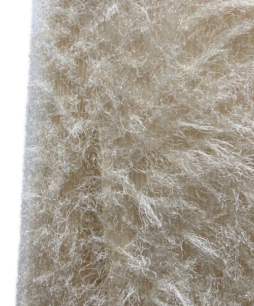 LEINWANDE（ラインヴァンド）LEINWANDE (ラインヴァンド) Pleats Shaggy Top ベージュ サイズ:FREEの古着・服飾アイテム