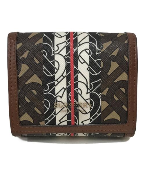 BURBERRY（バーバリー）BURBERRY (バーバリー) 3つ折り財布 ブラウンの古着・服飾アイテム