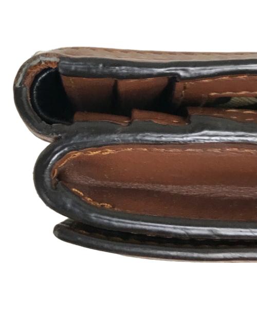 BURBERRY（バーバリー）BURBERRY (バーバリー) 3つ折り財布 ブラウンの古着・服飾アイテム