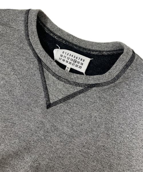 Maison Margiela（メゾンマルジェラ）Maison Margiela (メゾンマルジェラ) エルボーパッチスウェット グレー サイズ:44の古着・服飾アイテム